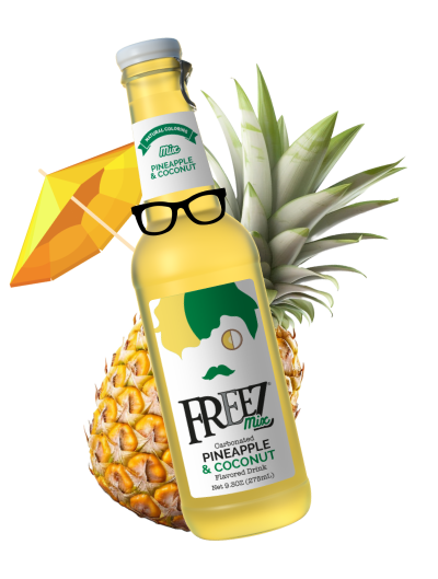 Freez Mix Pineapple and Coconut Flavor